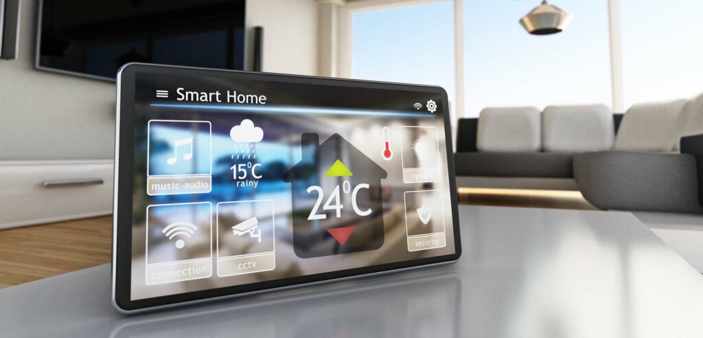 Smart home tablet