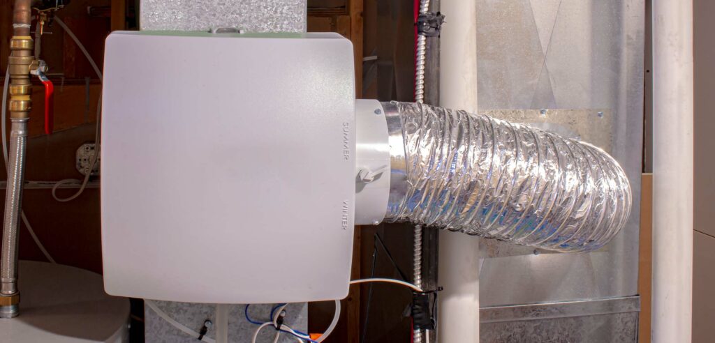 Humidifier inside home