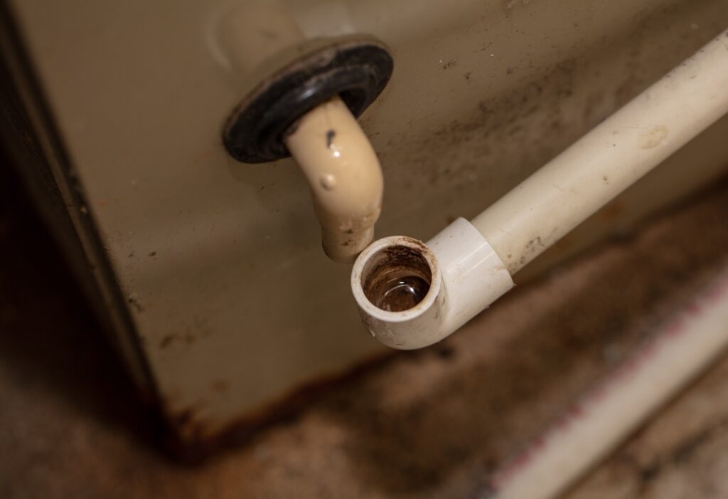 Blocked Condensate Pipe