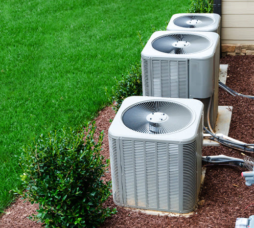 Furnace and store air conditioning units