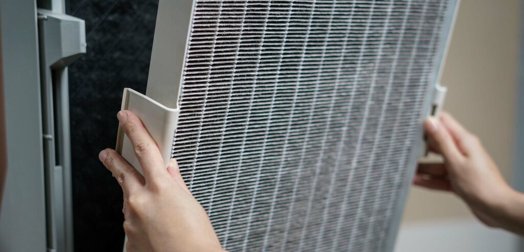 Indoor allergens HEPA air filter